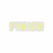 Custom Neon | Finish Neon Sign | 6x20 Inches | Yellow Neon Sign for Home and Bar Decor 3