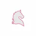 Custom Neon | Horse Head Neon Sign | 24x18 Inch | Hot Pink Bright Wall Decor 3