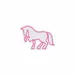 Custom Neon | Horse Neon Sign | 17x24.jp | Hot Pink Neon Sign for Room Decor 3