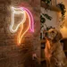 Custom Neon | Horse Head Neon Sign | 24x20 | Orange Pink Neon Sign for Horse Lovers 2
