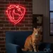 Custom Neon | Horse Head Neon Sign | 23x24 Inch | Red Neon Sign for Horse Lovers 2