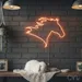 Custom Neon | Horse Head Neon Sign | 9x25 | Orange Bright Wall Decor for Room 2