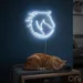 Custom Neon | Horse Head Neon Sign | 17x26 | Warm White 2
