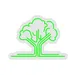 Custom Neon | Tree Design Neon Sign | 18x24 | Neon Green Light for Home Decor 3