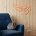 Custom Neon | Winged Horse Neon Sign | 19x30 | Orange Bright Glow for Home Decor 2