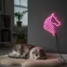 Custom Neon | Horse Head Neon Sign | 24x19 in | Hot Pink Neon Sign for Wall Decor 2