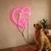 Custom Neon | Horse Head Neon Sign | 24x23.jp | Hot Pink Color for Bedroom Decor 2