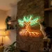 Custom Neon | Tree Design Neon Sign | 18x24 | Green and Orange Neon Lights 2