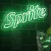 Custom Neon | Sprite Logo Neon Sign | White Glow | 18x30 1