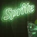 Custom Neon | Sprite Logo Neon Sign | White Glow | 18x30 2