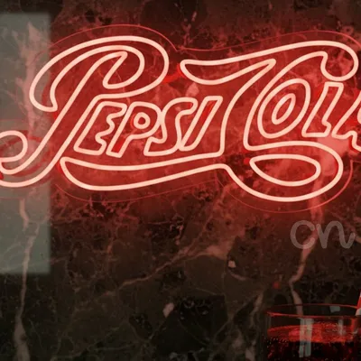 Custom Neon | Pepsi Cola Logo Neon Sign 13x30 | Red