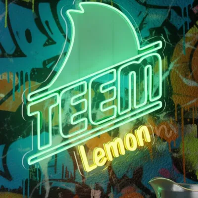 Custom Neon | Neon Flex Teem Lemon Sign | 30x25