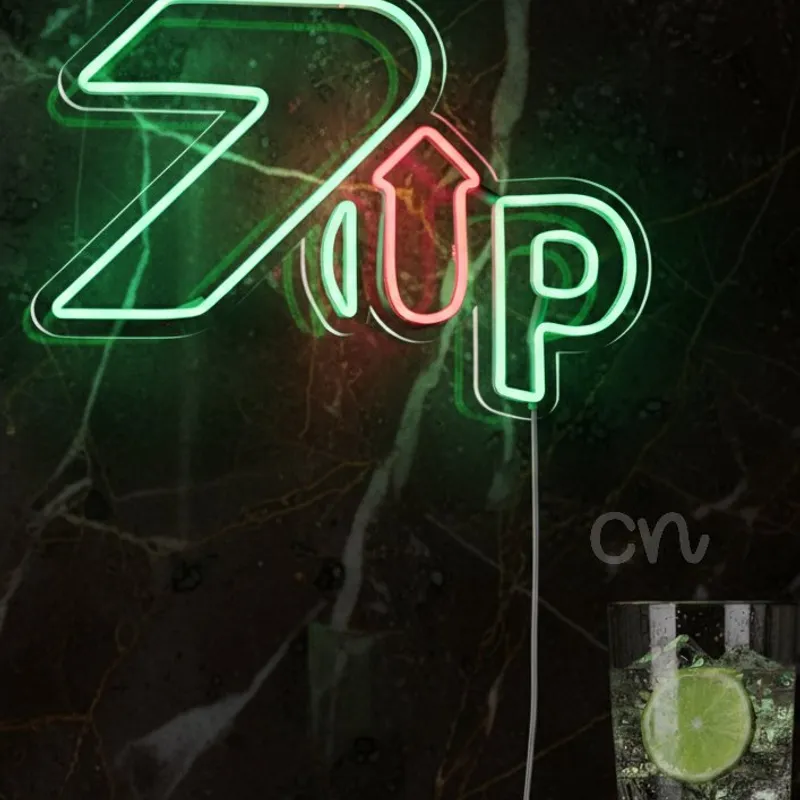 Custom Neon | 7UP Logo Neon Sign | 17x24