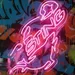 Custom Neon | Sting Logo Neon Sign | Plug-in LED Neon Flex, Sting Energy Drink Inspired Neon Light for Bar, Cafe, Home, Party Decor | 30x24 | Red 1