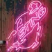 Custom Neon | Sting Logo Neon Sign | Plug-in LED Neon Flex, Sting Energy Drink Inspired Neon Light for Bar, Cafe, Home, Party Decor | 30x24 | Red 2