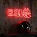 Custom Neon | Hello Devil Neon Sign | 14x30 | Pink Red 1