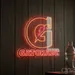 Custom Neon | Gatorade Neon Sign | 27x30.jp | Orange Pink Neon Sign for Sports Bar 2