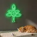 Custom Neon | Tree Design Neon Sign | 24x21 Inches | Neon Green for Home Decor 2