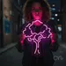 Custom Neon | Tree Design Neon Sign | 24x21 | Vibrant Pink Bright Lighting Home Decor 1