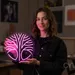 Custom Neon | Tree Design Neon Sign | 24x24 | Hot Pink Lighting for Home Decor 1