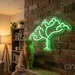 Custom Neon | Tree Design Neon Sign | 23x15 | Neon Green Light for Room Decor 2