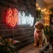 Custom Neon | Hirely Neon Sign | 8x22 Inches | Hot Pink Neon Sign for Modern Decor 2
