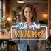Custom Neon | We Are Hiring Neon Sign | 12x24 | White, Orange 1