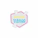 Custom Neon | Join Our Team Neon Sign | 24x24 | Yellow Sky Blue Pink 3