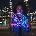 Custom Neon | Cat and Dog Neon Sign | 24x28 | Hot Pink and Ice Blue Neon Sign 1