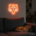 Custom Neon | Tiger Face Neon Sign | 24x24 In. | Orange Neon Sign for Wall Decor 2