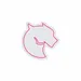 Custom Neon | Horse Head Neon Sign | 24x24 in | Hot Pink | Stylish Wall Decor 3