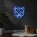 Custom Neon | Tiger Head Neon Sign | 24x23.inch | Purple Neon Sign for Home Decor 2