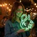 Custom Neon | Swan Design Neon Sign | 21x24 Inches | Green Neon Sign for Decor 1