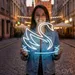 Custom Neon | Swan Neon Sign | 21x24 | Ice Blue Neon Sign for Home Bar Bedroom Decor 1