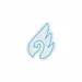 Custom Neon | Swan Design Neon Sign | 21x24 | Ice Blue Neon Sign for Home Decor 3