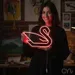 Custom Neon | Swan Neon Sign | 21x24 | Hot Pink Neon Sign for Bedroom Bar Party Decor 1