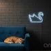 Custom Neon | Swan Neon Sign | 17x24 Inches | Warm White Neon Sign for Home Decor 2