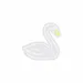 Custom Neon | Swan Neon Sign | 21x24 Inches | Warm White Pale Yellow Neon Sign 3