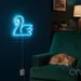 Custom Neon | Swan Neon Sign | 21x24 | Ice Blue Neon Sign for Bedroom & Decor 2