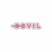 Custom Neon | Devil Neon Sign | 7x30 | Hot Pink Neon Sign for Bedroom Bar Wall Decor 3