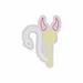 Custom Neon | Devil Tail with Trident Neon Sign | 32x24 | Red, Yellow, White 3