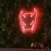 Custom Neon | Bull Head Neon Sign | 24x21 | Hot Pink Neon Sign for Wall Decor 2
