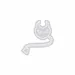 Custom Neon | Devil Face with Tail Neon Sign | 24x22 Inches | White Neon Sign 3