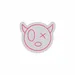 Custom Neon | Abstract Face with Horns Neon Sign | 21x24 | Hot Pink 3