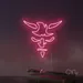 Custom Neon | Bull Head Neon Sign | 24x25 | Red Neon Sign for Bar Home Man Cave 1