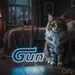 Custom Neon | Gun Neon Sign | 12x24 | Ice Blue Neon Sign for Bar Pub Club Man Cave 2