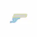 Custom Neon | Gun Design Neon Sign | 13x24 Inches | Yellow and Blue Neon Sign 3