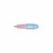 Custom Neon | Bullet Design Neon Sign | 6x24 Inches | Red and Ice Blue Neon Sign 3