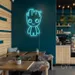 Custom Neon | Character Design Neon Sign | 20x12 Inches | Ice Blue Neon Sign 1