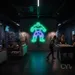 Custom Neon | Muscular Figure Neon Sign | 21x17 Inches | Green and Blue Neon Sign 1
